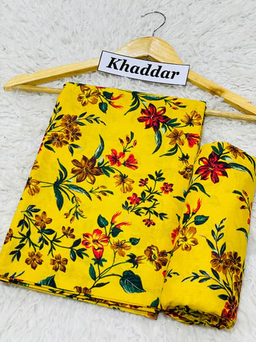Khaddar All Over Printed 2pc D-6