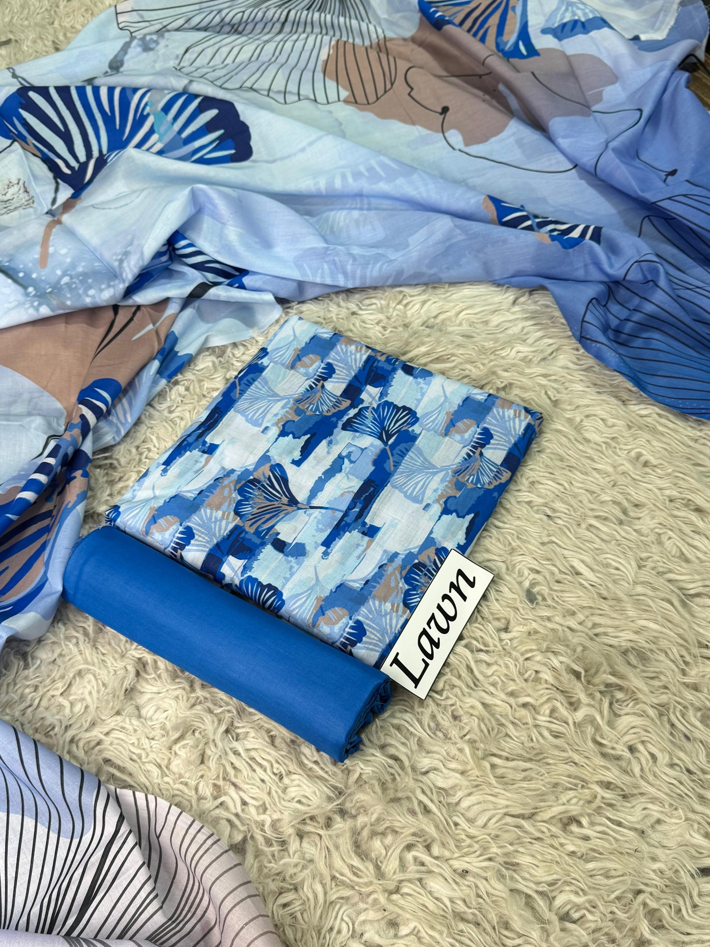 LAWN PRINTED 3PC