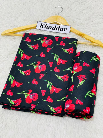 Khaddar All Over Printed 2pc D-10