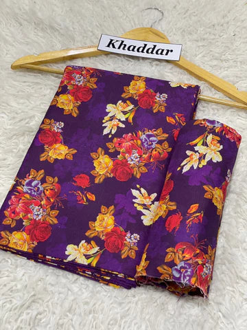 Khaddar All Over Printed 2pc D-49