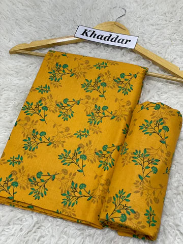 Khaddar All Over Printed 2pc D-52