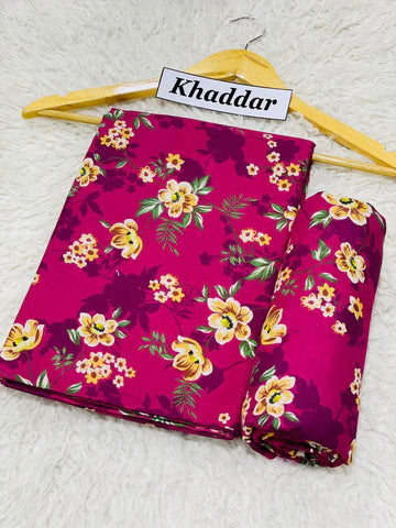 Khaddar All Over Printed 2pc D-47