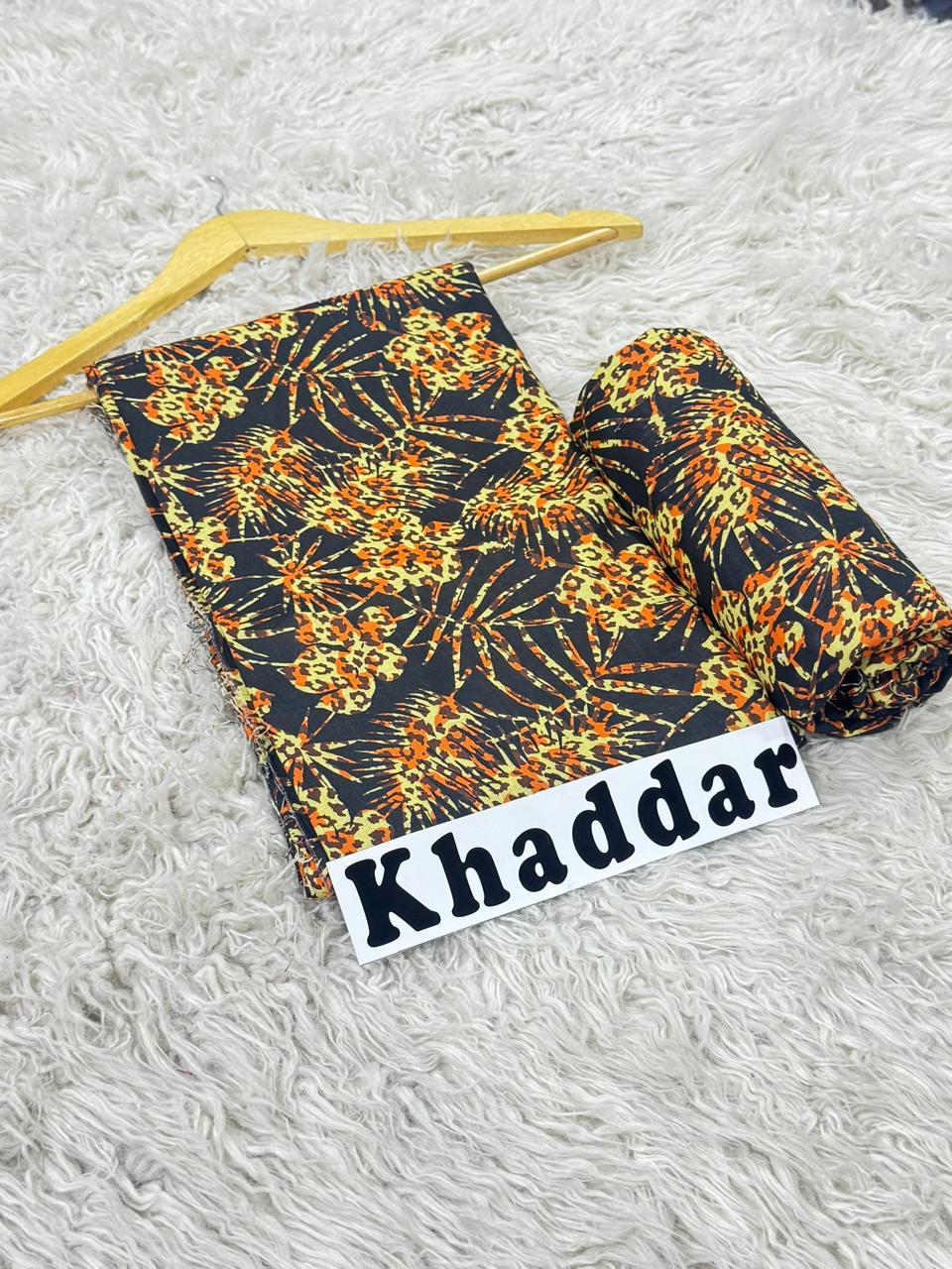 Khaddar All Over Printed 2pc D