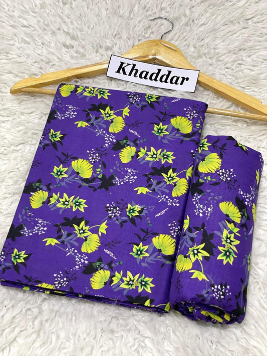 Khaddar All Over Printed 2pc