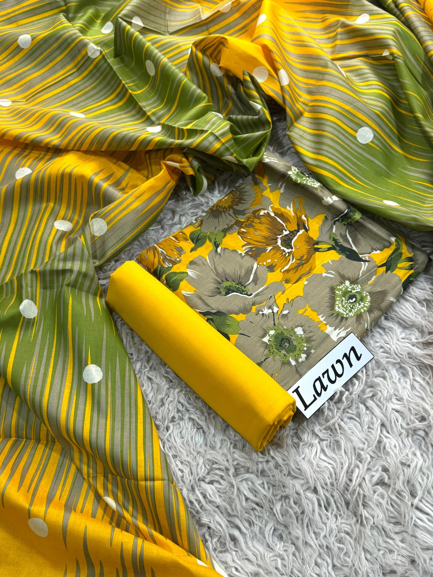 LAWN PRINTED 3PC