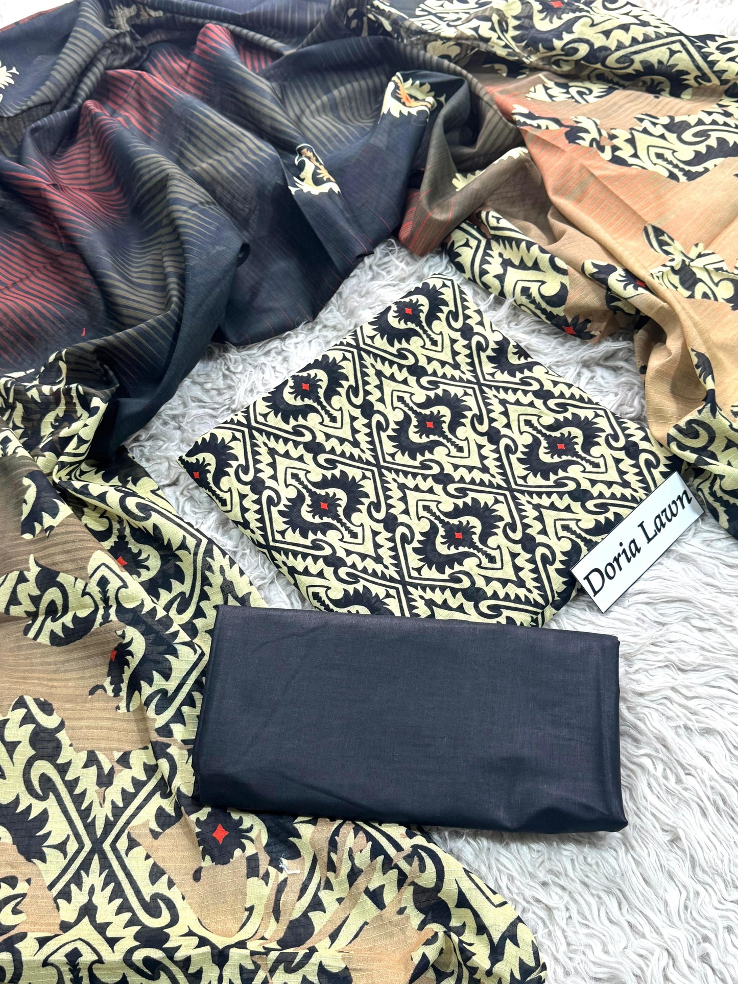 DORIA LAWN 3PC