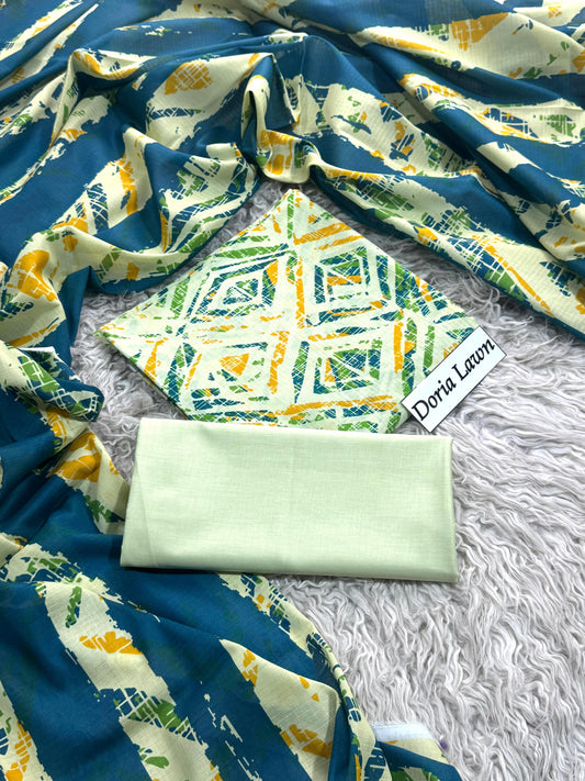 DORIA LAWN 3PC