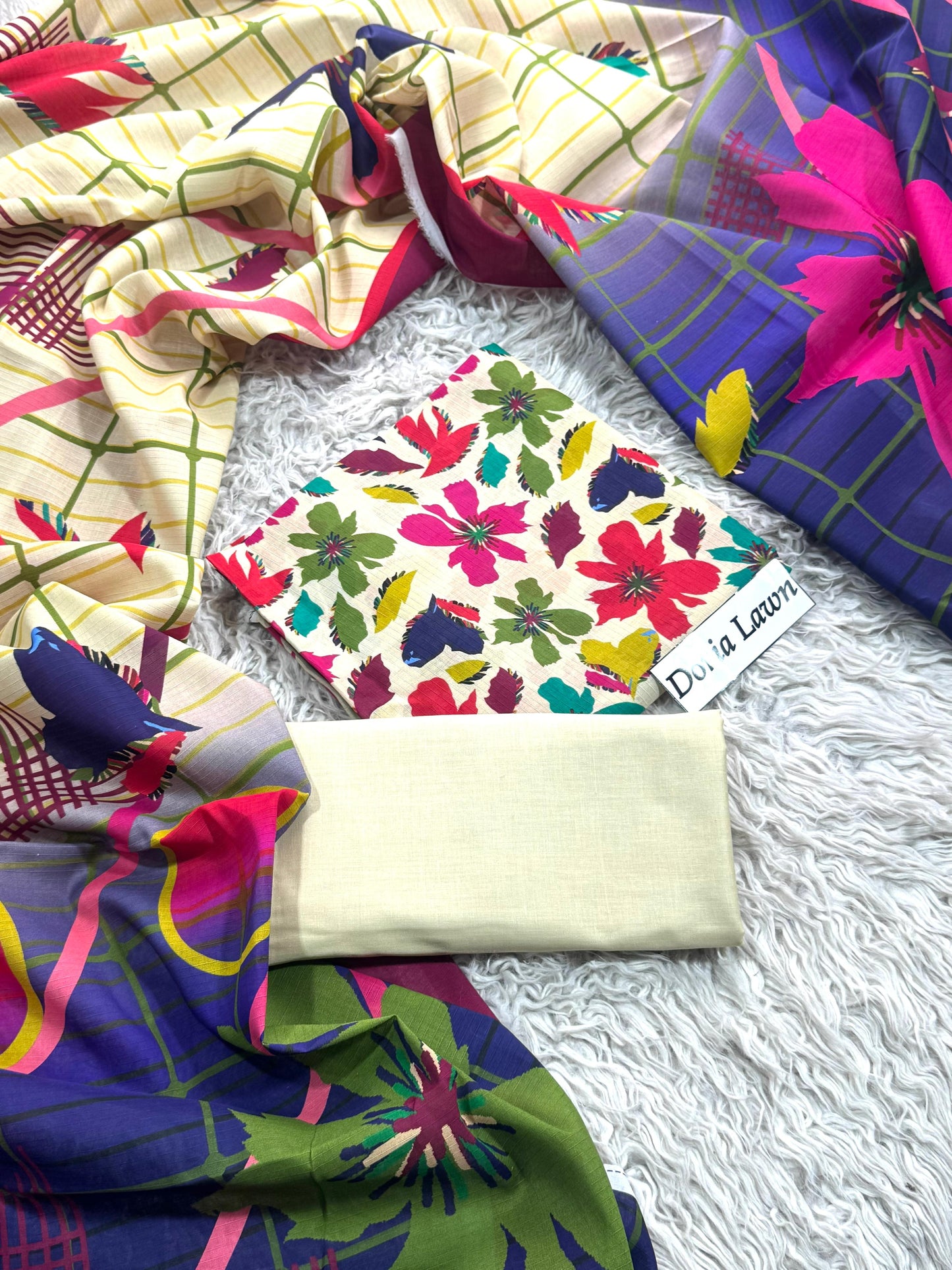 DORIA LAWN 3PC