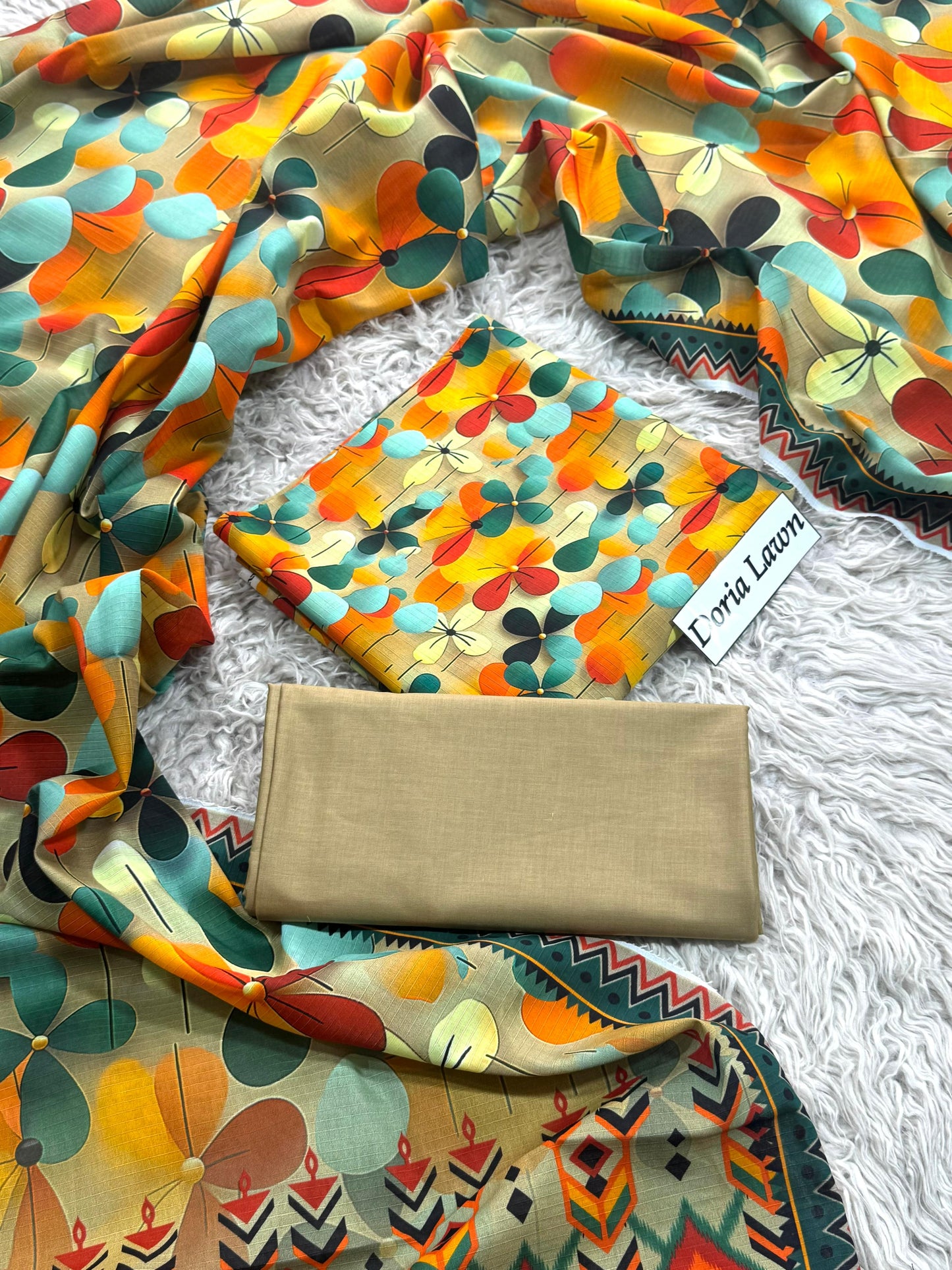 DORIA LAWN 3PC