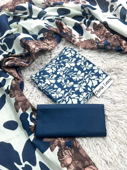 DORIA LAWN 3PC