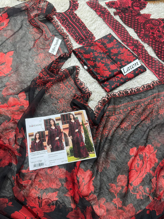 EID READY TO WEAR UNSTICH 3PC