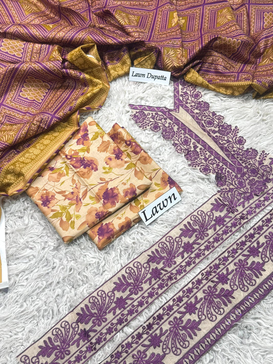 EID READY TO WEAR UNSTICH 3PC