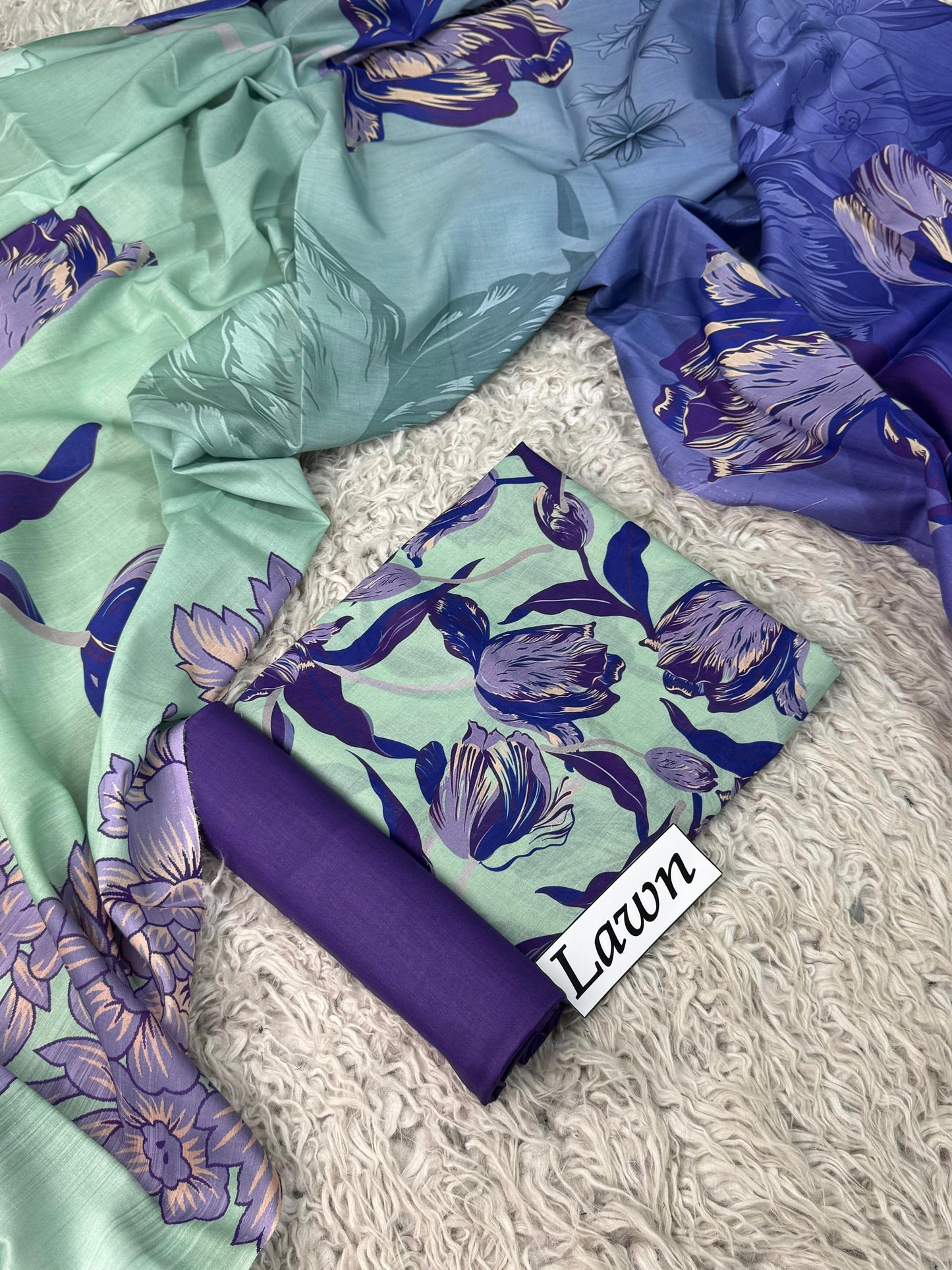 LAWN PRINTED 3PC