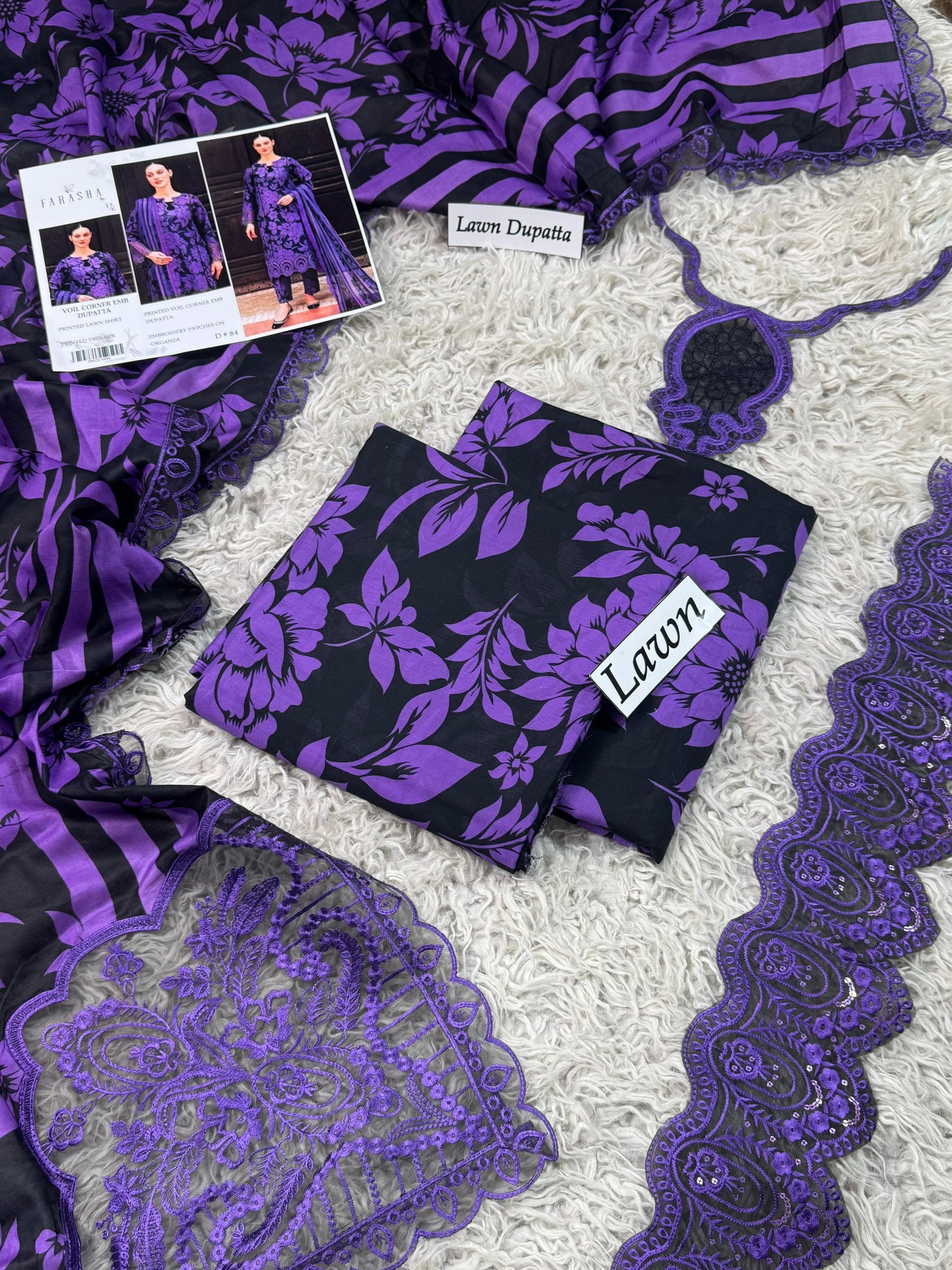 EID READY TO WEAR UNSTICH 3PC