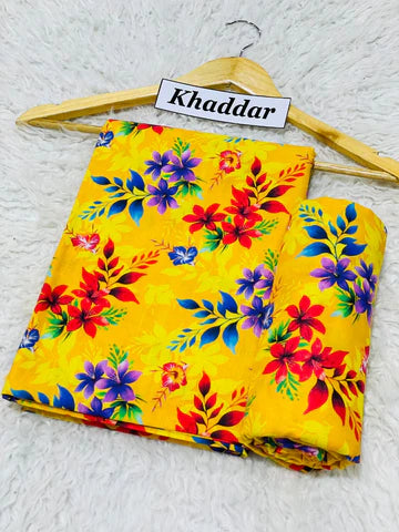 Khaddar All Over Printed 2pc D-5