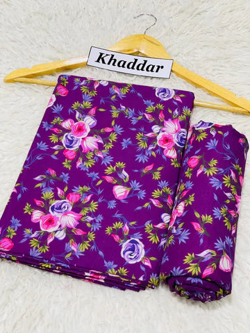 Khaddar All Over Printed 2pc D-19