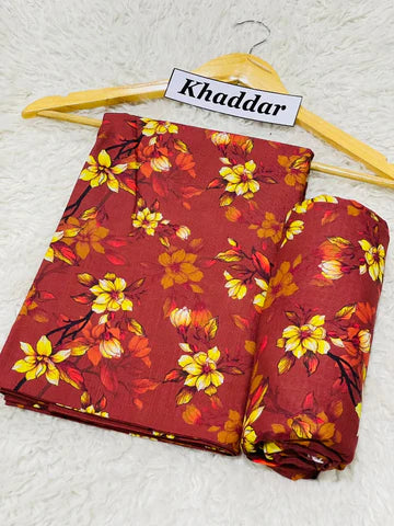 Khaddar All Over Printed 2pc D-39